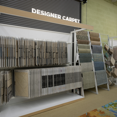 Designer Carpet display